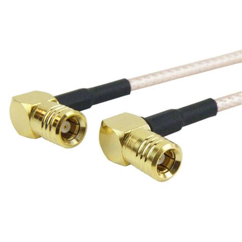 Ra Smb Plug Male To Ra Smb Plug Male Cable M17 113 Rg316 Coax Up To 3 Ghz In 120 Inch