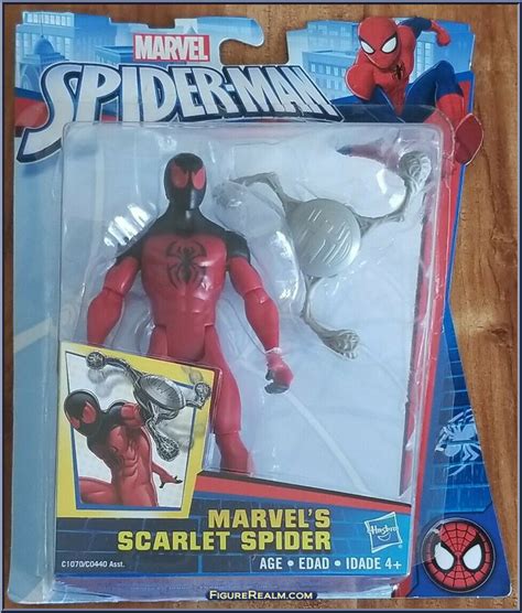 Scarlet Spider Spider Man Animated Basic Series Hasbro Action