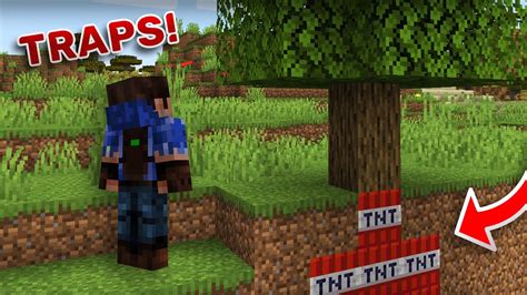 10 Easy And Simple Traps In Minecraft Youtube