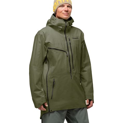 Norrona Lofoten Gore Tex Pro Anorak Jacket Men Olive Night Bike