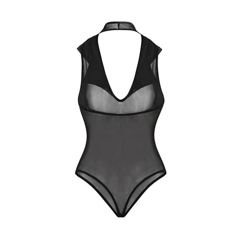 Sexy Erotic Mesh Jumpsuit Lingerie Outfit Nightclub Policewoman Uniform Performance Costume