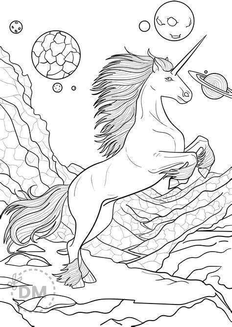 Free Printable Unicorn Coloring Pages For Adults Printable Online