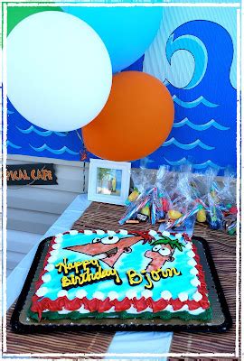 Kara's Party Ideas Phineas & Ferb Birthday Party | Kara's Party Ideas