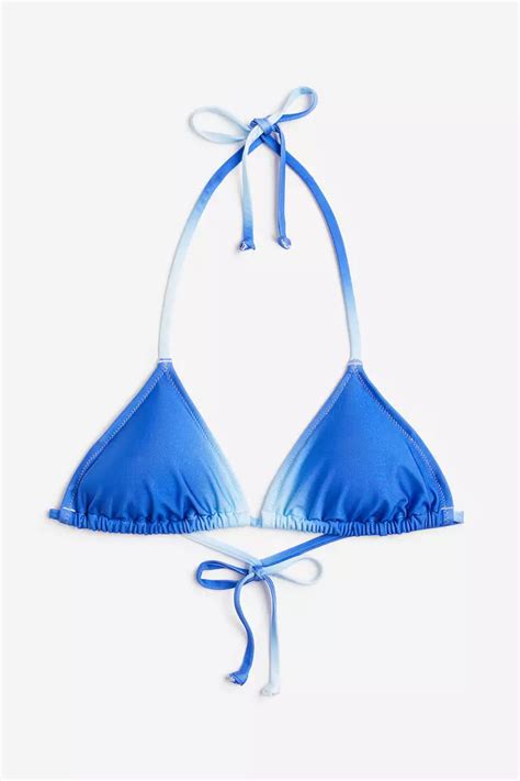 Jual H M Padded Triangle Bikini Top Original Zalora Indonesia