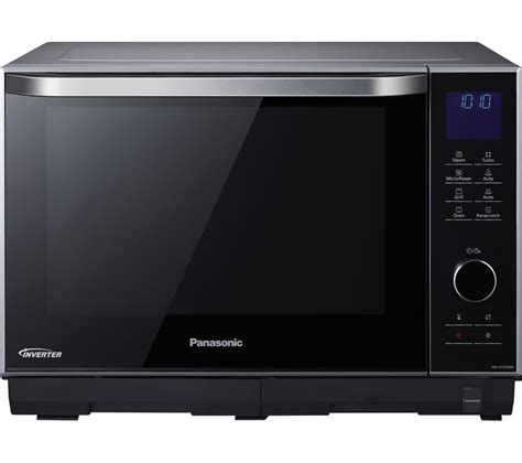 Panasonic Nn Df386bbpq Flatbed Combination Microwave Oven In Black 23l