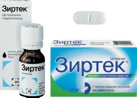 Таблетки и капли Зиртек: инструкция по применению, цена, отзывы для ...