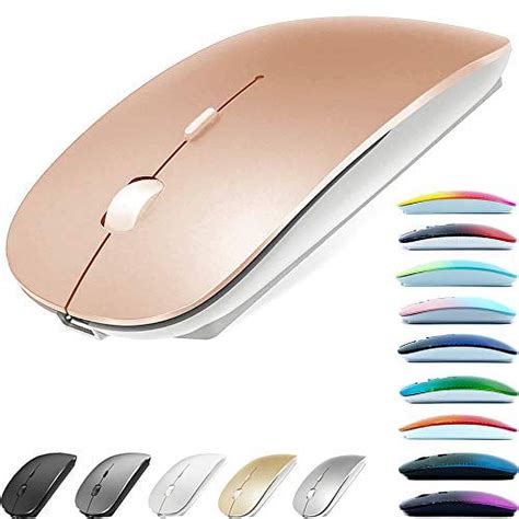 Rechargeable Bluetooth Mouse For Macbook Pro Macbook Air Laptop Imac Ipad Wireless Mouse For