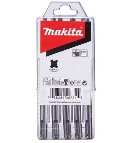 Set De Brocas Sds Plus Para Concreto Makita D Cuotas Sin Inter S