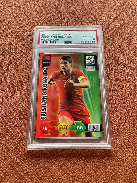 Cristiano Ronaldo World Cup Adrenalyn Hobbies Toys Toys