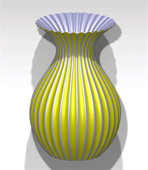 Vase Free 3d Model Stp