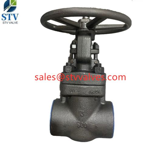 Class 800 Gate Valve Astm A105n 3 Inch 800lb Api 602 Sw China Valve Manufacturer Stv