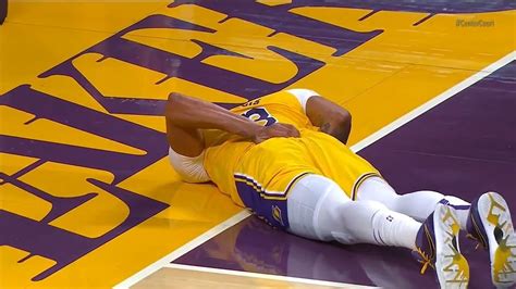 Anthony Davis Scary Fall Nasty Injury Knicks Vs Lakers January 7