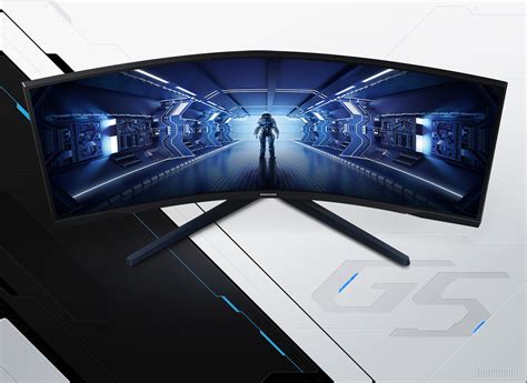Samsung Odyssey G5 LC34G55TWWUXEN 34" WQHD VA 165hz ívelt gamer LED ...
