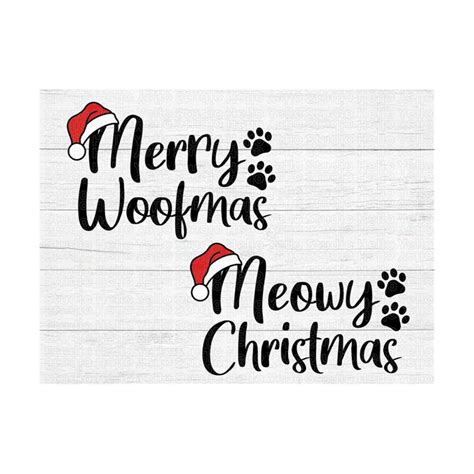 Pet Christmas Svg Bundle Dog Christmas Svg Dog Christmas C Inspire
