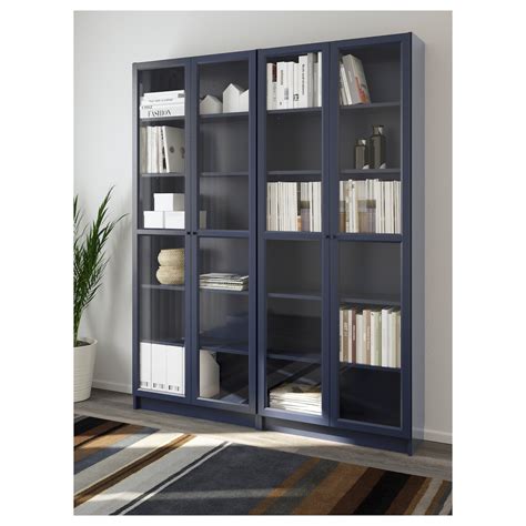 Billy Bookcase Dark Blue Ikea