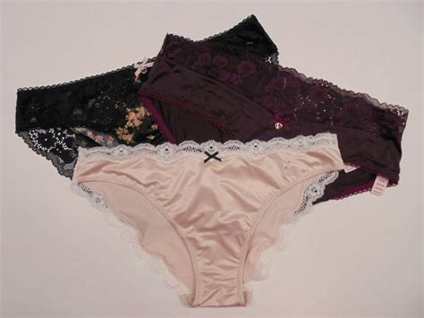 Vintage Victoria S Secret Nylon Bikini Cheeky Panties Lot Of