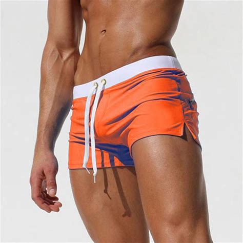 2025 New Swimwear Men Sexy Swimming Trunks Sunga Hot Swimsuit Mens Swim Briefs EBay
