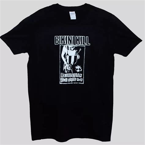 Bikini Kill Revolution Riot Grrrl Punk Rock Band T Shirt Walmart