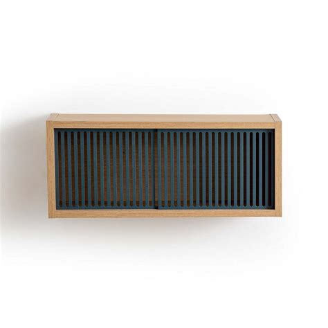 Ящик настенный из дуба Lazeria бежевого цвета стиль скандинавский ...