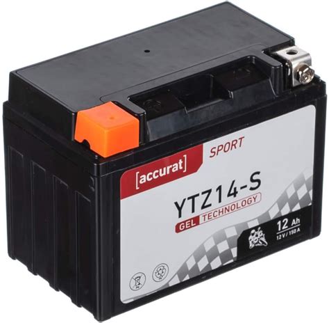 Accurat Motorradbatterie Ytx L Bs V Ah A R Ttelfest