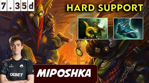 Miposhka Techies Hard Support Dota 2 Patch 735d Pro Pub Gameplay