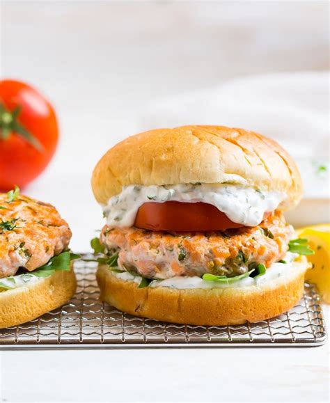 Salmon Burgers {no Breadcrumbs }