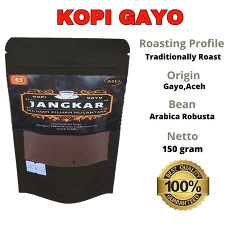 Jual Promo Kopi Bubuk Gayo Asli Aceh Grm Arabica Robusta