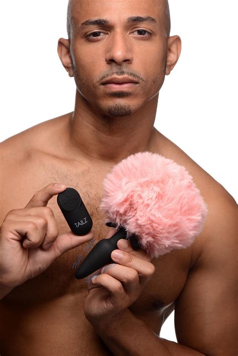 Vibrating Silicone Anal Plug With Interchangeable Tails The Bdsm Toy Shop