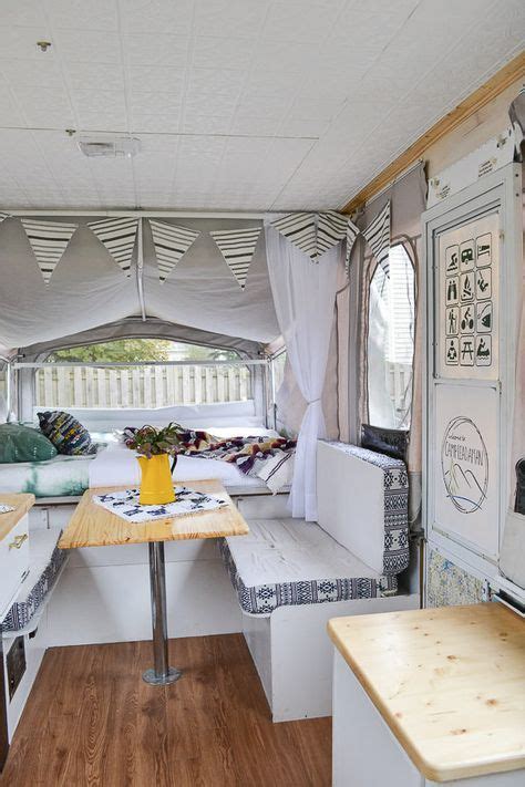 Pop-Up Camper Remodel Reveal - Home Interior Ideas