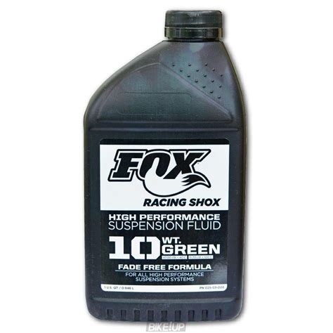 Fox Shox Am Fox Suspension Fluid 946ml 32 Oz 10 Wt Green 025 03 008