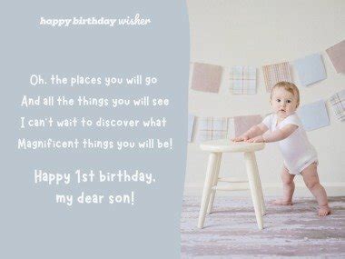 Happy St Birthday Wishes For The Cutest One Year Olds Atelier