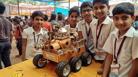 Premium AI Image | ScienceFairExhibit ModelShowcase StudentInnovations ...