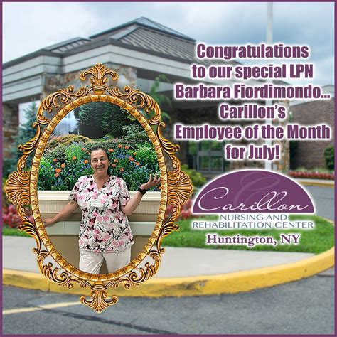 Congratulations... - Carillon Nursing & Rehabilitation Center