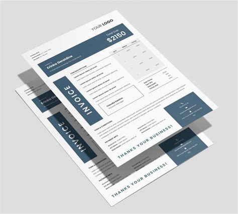 Free Invoice Templates | Printable Templates - qorp.io