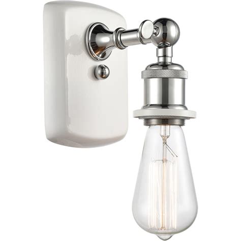 Innovations Lighting W Wpc Ballston Bare Bulb Wall Sconce