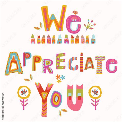 You Are Appreciated Clipart