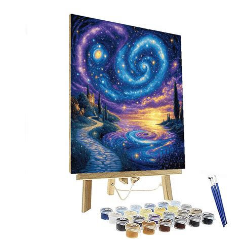 Salvador Dalí Inspired Celestial Wonder Diy Painting By Numbers Kit