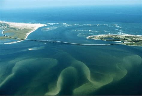 Bonner Bridge Over Oregon Inlet To Hatteras Island Nc Cape Hatteras