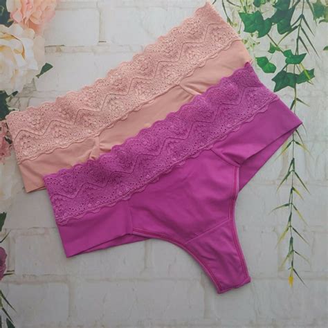 Calcinha Fio Duplo Colorida C S Em Renda Gardens Lingerie Moda Ntima Linha Noite
