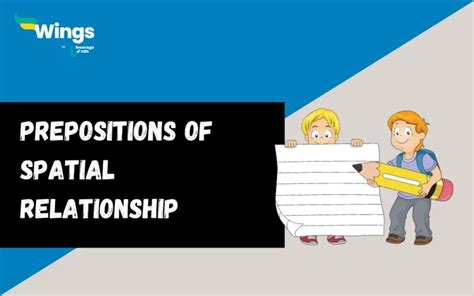 Prepositions of Spatial Relationship with Examples & Worksheet