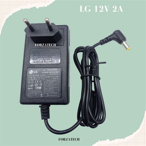 Lcd LED Monitor Adapter LG W1943S E1960 E1960ST 22MN42A (12V 2A 6.5*4 ...