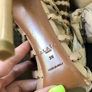 Alaia Shoes Alaia Nude Strappy Sandal Heels Poshmark