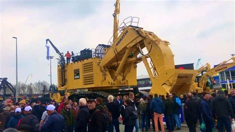 Komatsu Pc At Bauma Specs Diggers And Dozers Hd Youtube