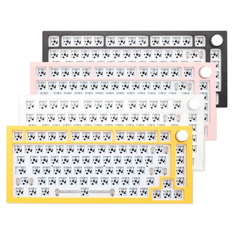 Ir X Kit Teclado Mec Nico Junta Pcb Hot Swappable Switch Efeitos De Ilumina O