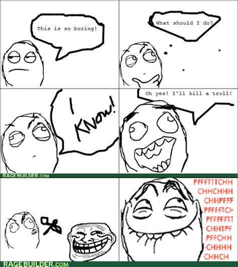 Troll Killer Rage Comic By Sonikkuruzu On Deviantart