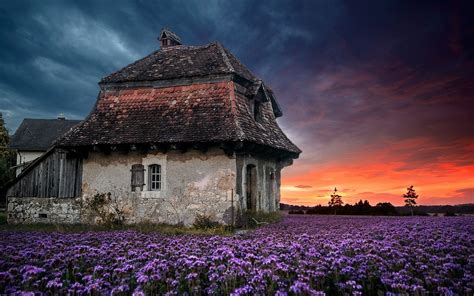 Spring Farm House Wallpapers Wallpaper Cave