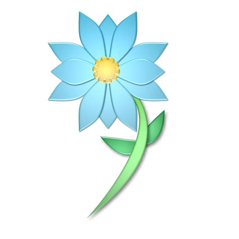 32 Gambar Bunga Biru Png Galeri Bunga Hd