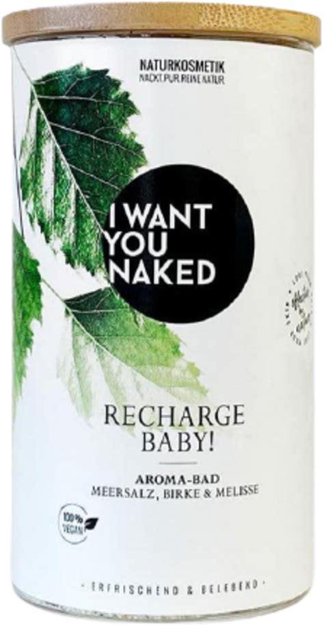I WANT YOU NAKED Recharge Baby Aroma Bath G Ecco Verde Sklep Internetowy
