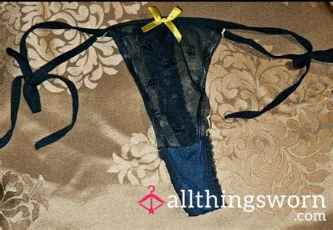 Green String Bikini Thong