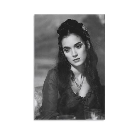 Winona Ryder Black And White